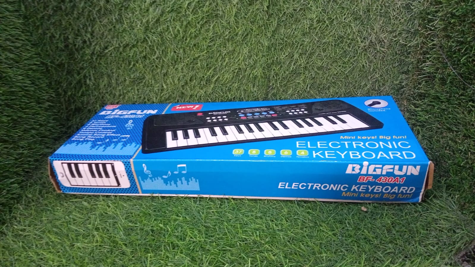 Piano Musical Keyboard With Mic 37 Music Key Keyboard For Kids Toy - Discount Karo