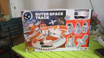 Outer Space Race Track Set for Kids Toys (1 Set) - Discount Karo