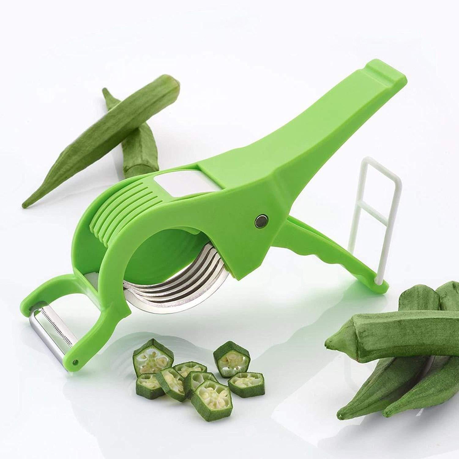 Plastic 2 in 1 Vegetable & Fruit Multi Cutter - Discount Karo