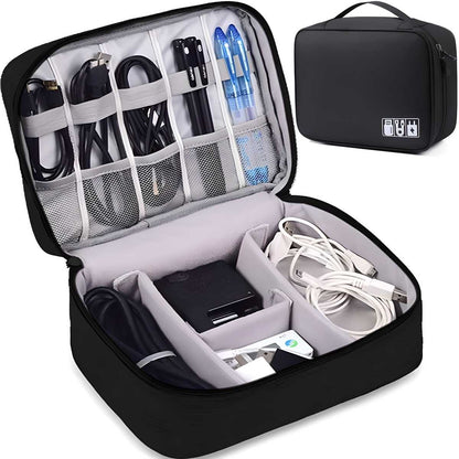 Universal Carry Travel Gadget Bag for Cables, Plug and More - Discount Karo