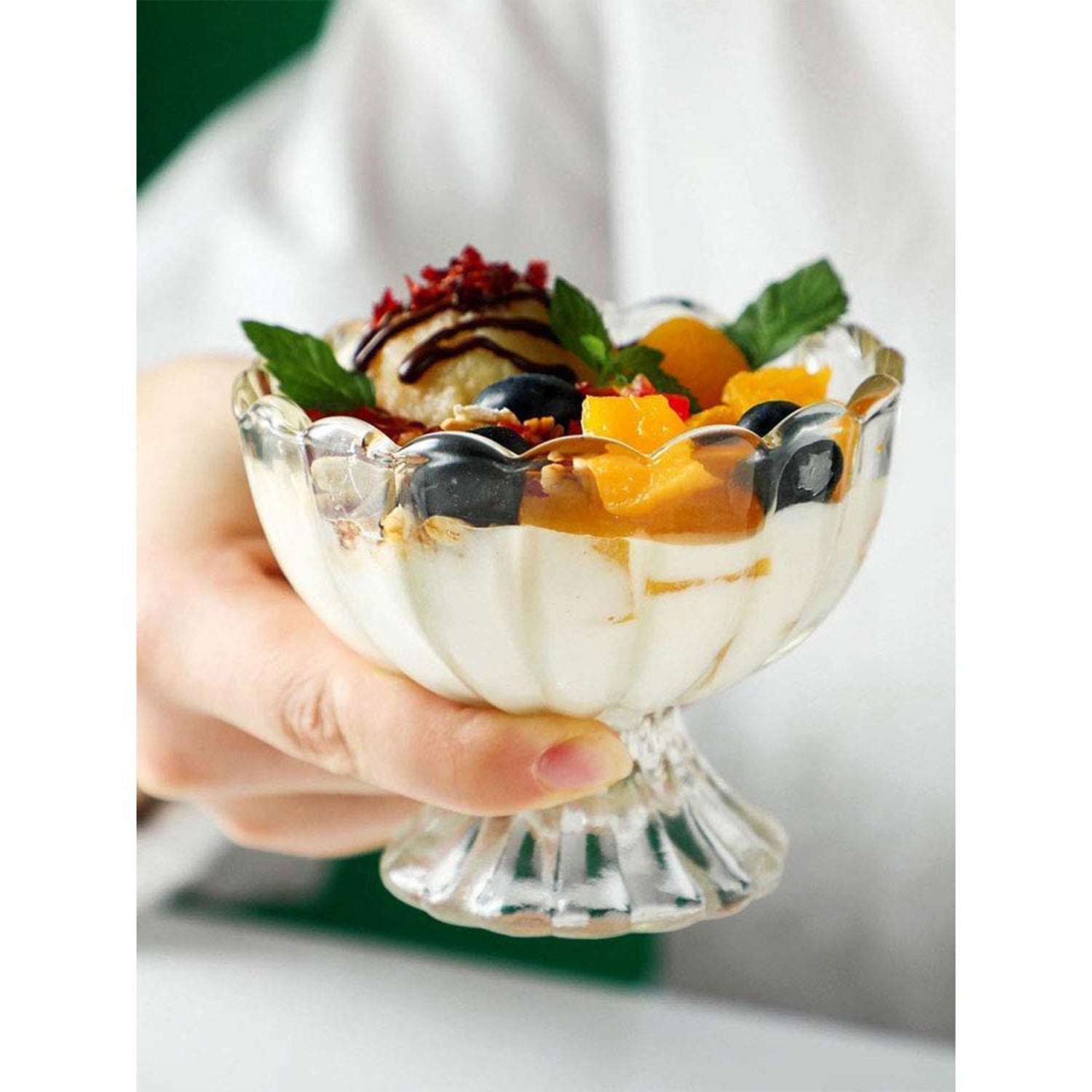 Serving Dessert Bowl Ice Cream Salad Fruit Bowl - 6pcs Serving Dessert Bowl Ice Cream Salad Fruit Bowl - 6pcs - Discount Karo