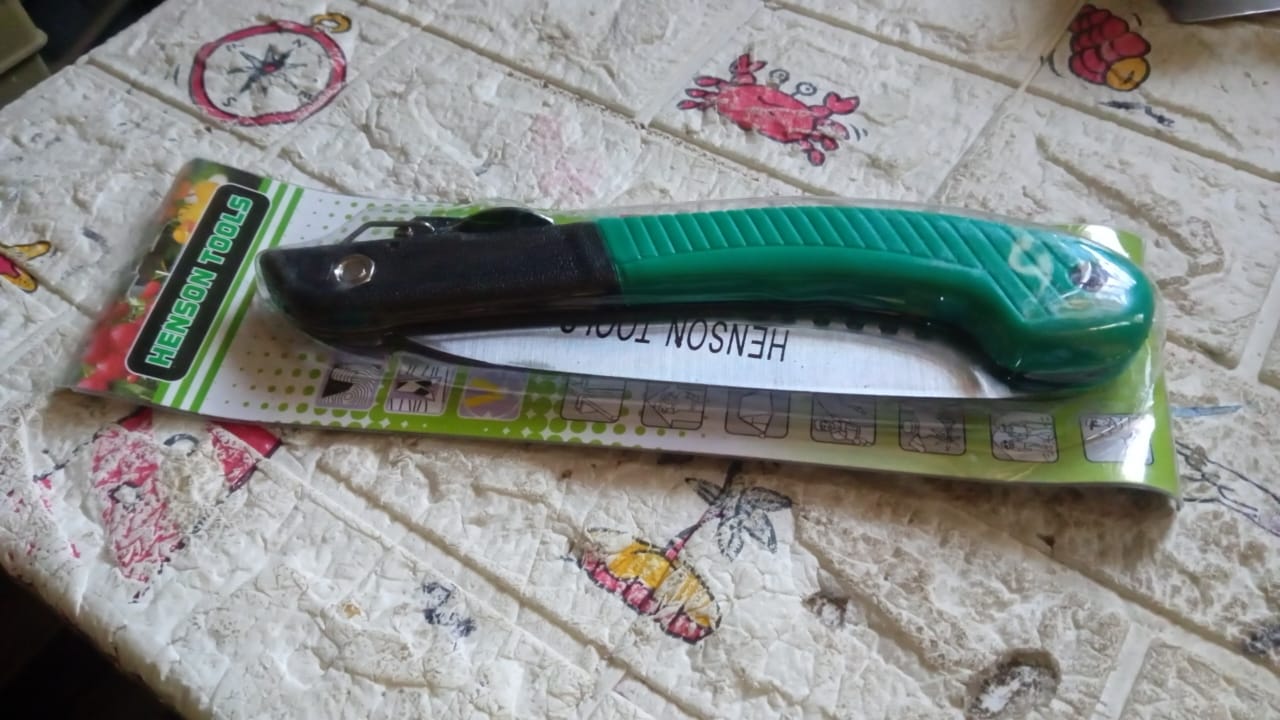 Folding Handsaw, Pruning Saws for Tree Trimming Camping, Gardening, Hunting. Cutting Wood, PVC, Bone - Discount Karo