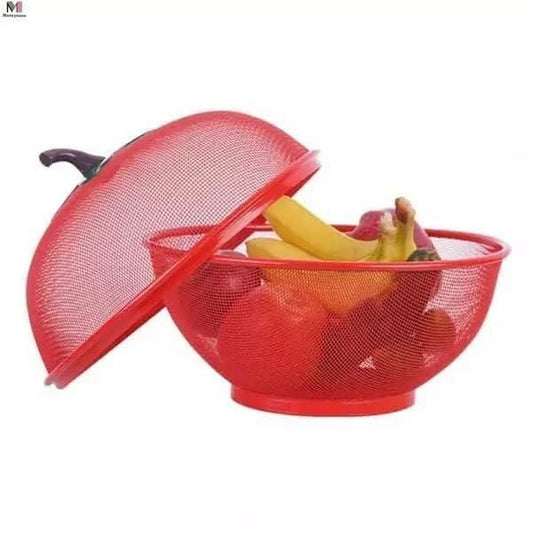 Apple Shape Net Fruits & Vegetables Basket for Kitchen - Discount Karo