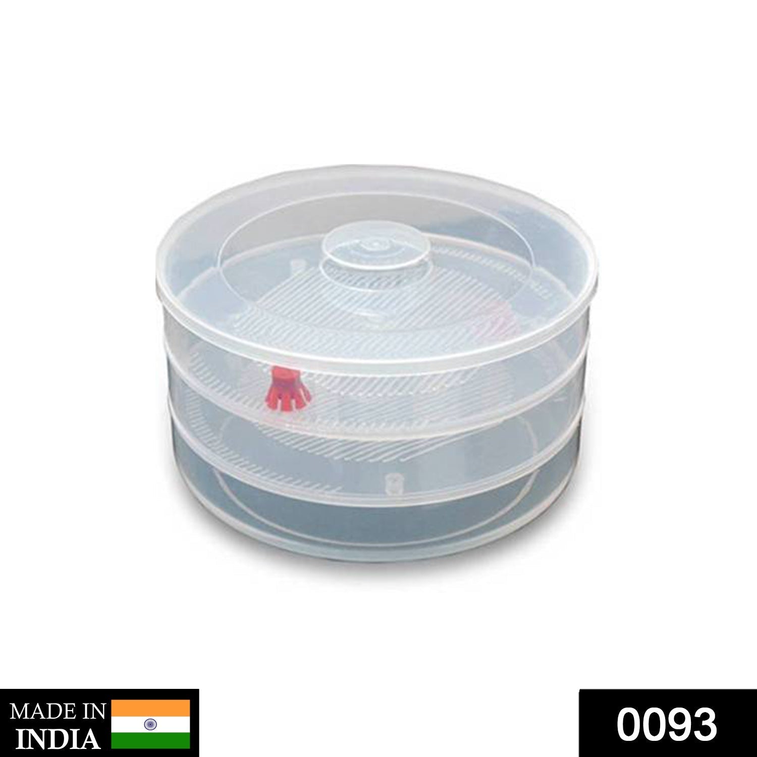 093 Plastic 3 Compartment Sprout Maker, White Discount Karo