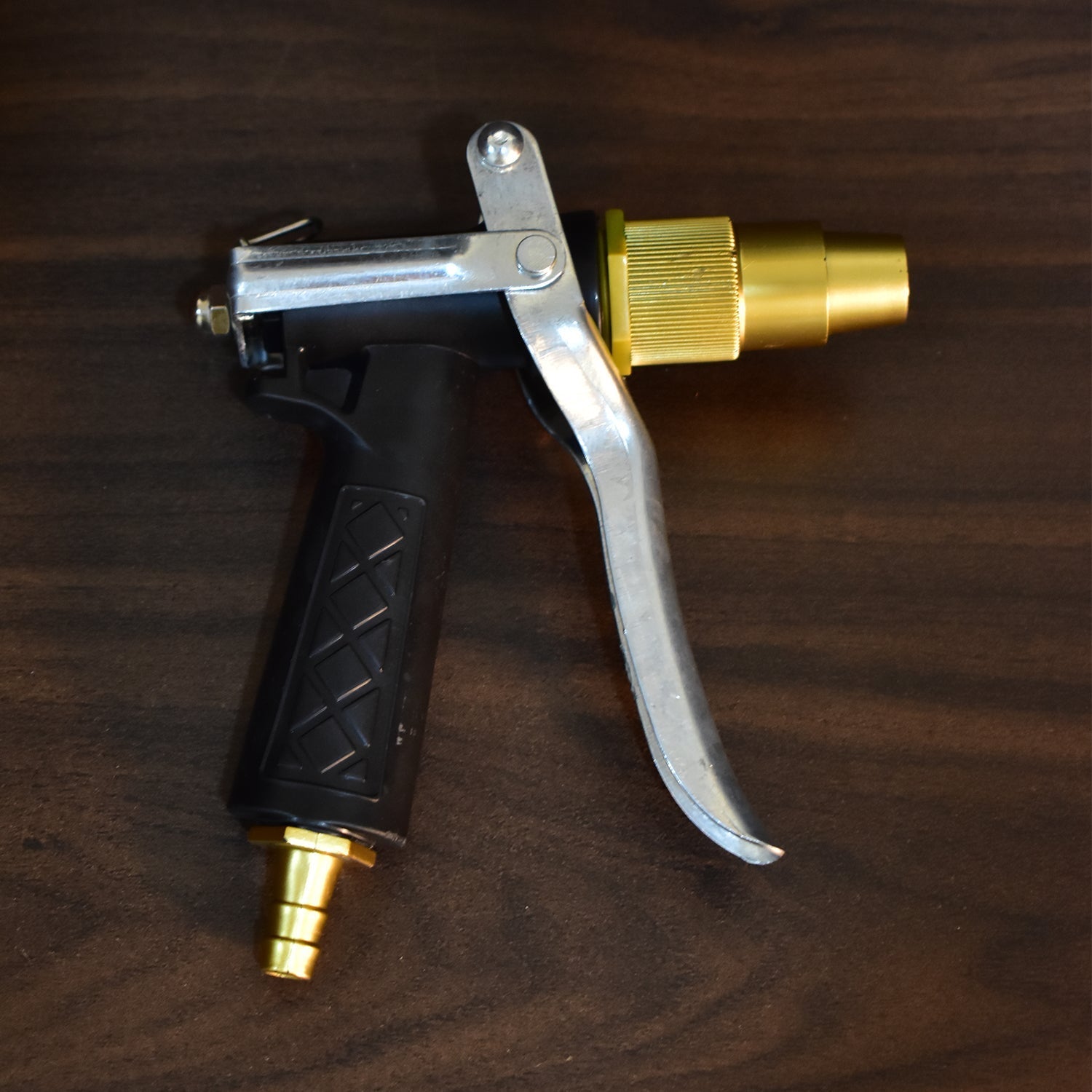 Durable Gold Color Trigger Hose Nozzle Water Lever Spray - Discount Karo