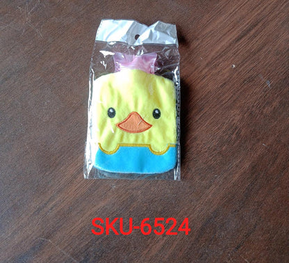 Yellow Duck design small Hot Water Bag with Cover for Pain Relief - Discount Karo