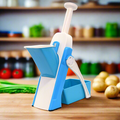 Multi functional Time Saving Adjustable Hand Press Vegetables Chopper - Discount Karo