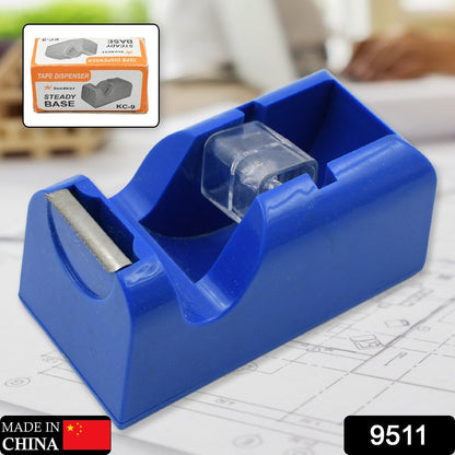 Plastic Tape Dispenser Cutter for Home Office use, Tape Dispenser for Stationary, Tape Cutter Packaging Tape School Supplies (1 pc / 235 Gm) - Discount Karo