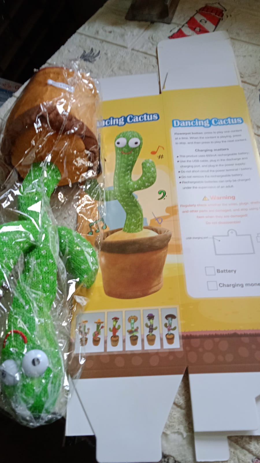 Dancing Cactus Toy - Discount Karo