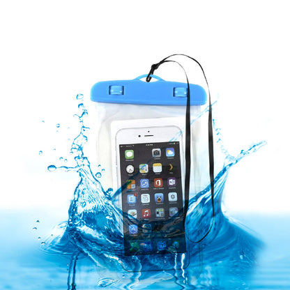 Mobile Waterproof Sealed Transparent Plastic Bag / Pouch Cover for All Mobile Phones