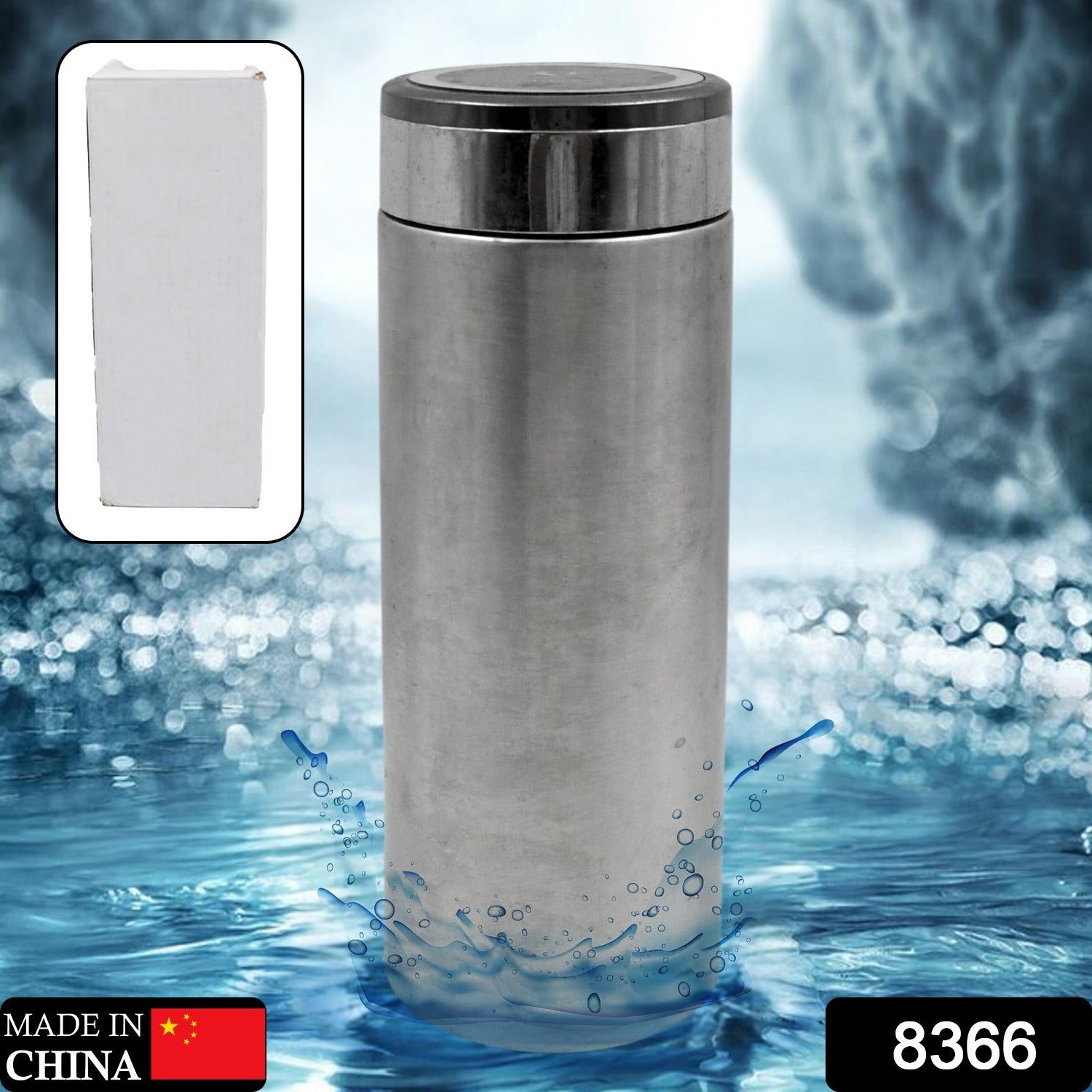 Multifunctional Double-Wall Thermos Water Bottles, Spill Proof with Leakproof Drinking Cup for Office Mug, Home, Travel, School - Discount Karo