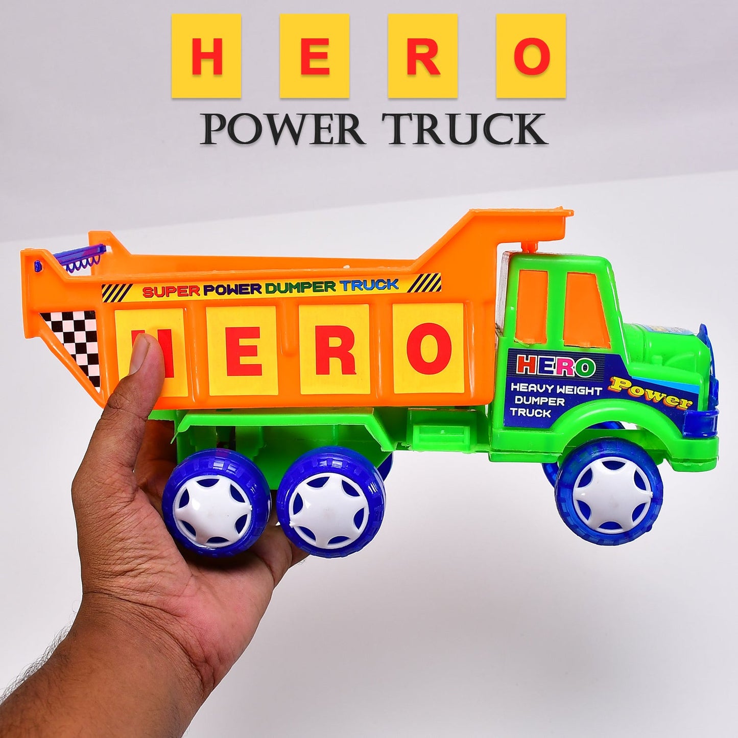 Truck Toy - Jumbo Large Size Plastic Heavy Weight Truck Toy  - Discount Karo