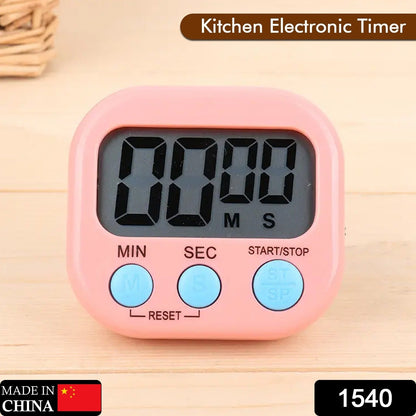 Digital Kitchen Timer Clear Big Digits 0-99 Min for Cooking Office Clock - Discount Karo