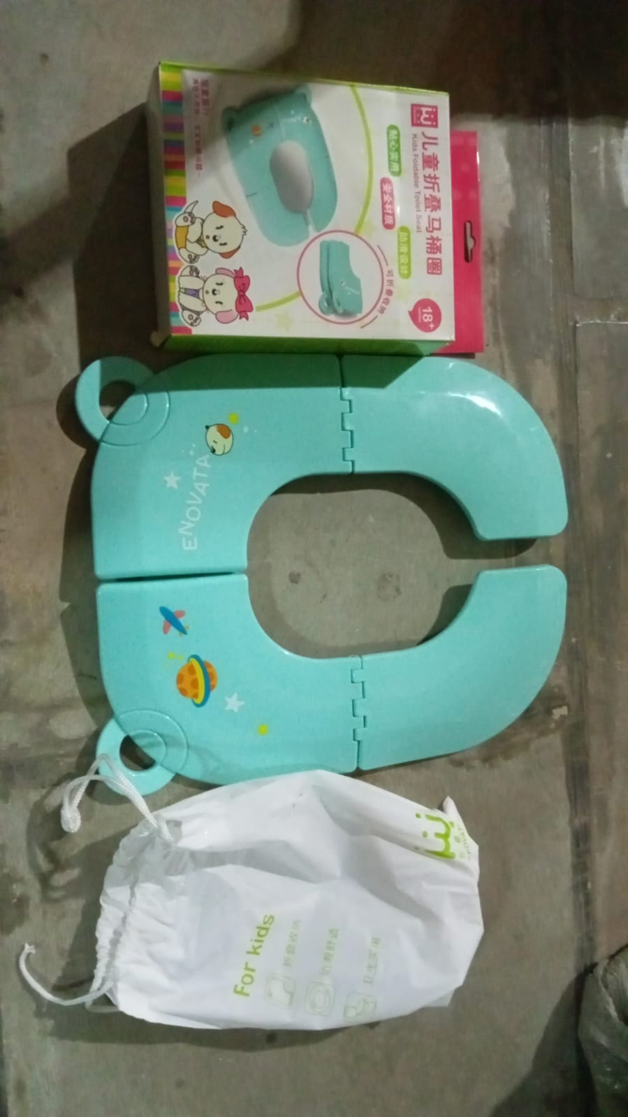 Portable Baby / Kids Toilet Seat Foldable Potty Seat (1 Pc) - Discount Karo