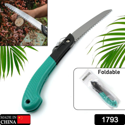 Folding Handsaw, Pruning Saws for Tree Trimming Camping, Gardening, Hunting. Cutting Wood, PVC, Bone - Discount Karo