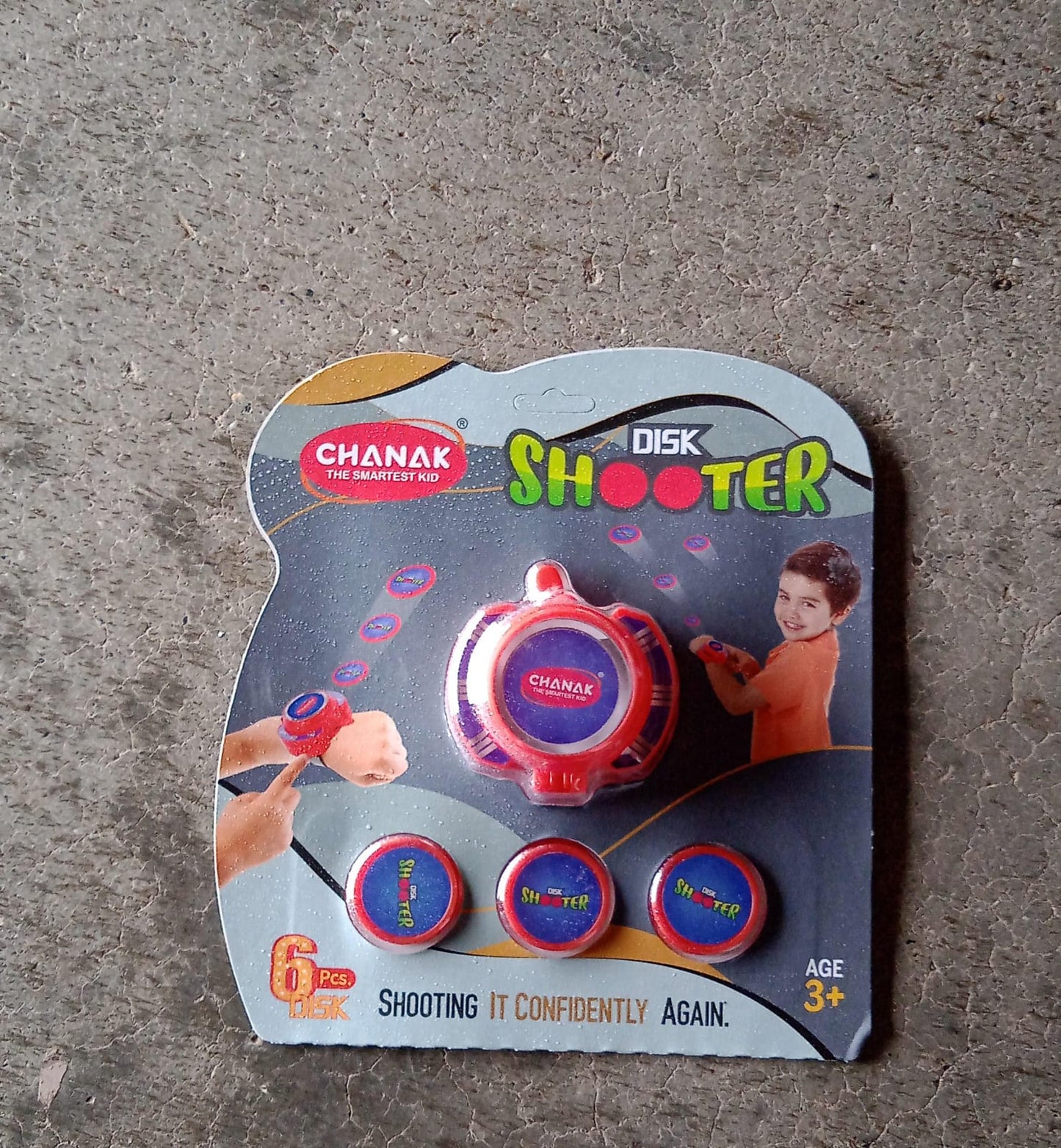 EXCITING HAND DISK SHOOTER TOYS GAME SET FOR KIDS. AMAZING FLYING DISC GAME. INDOOR & OUTDOOR - Discount Karo