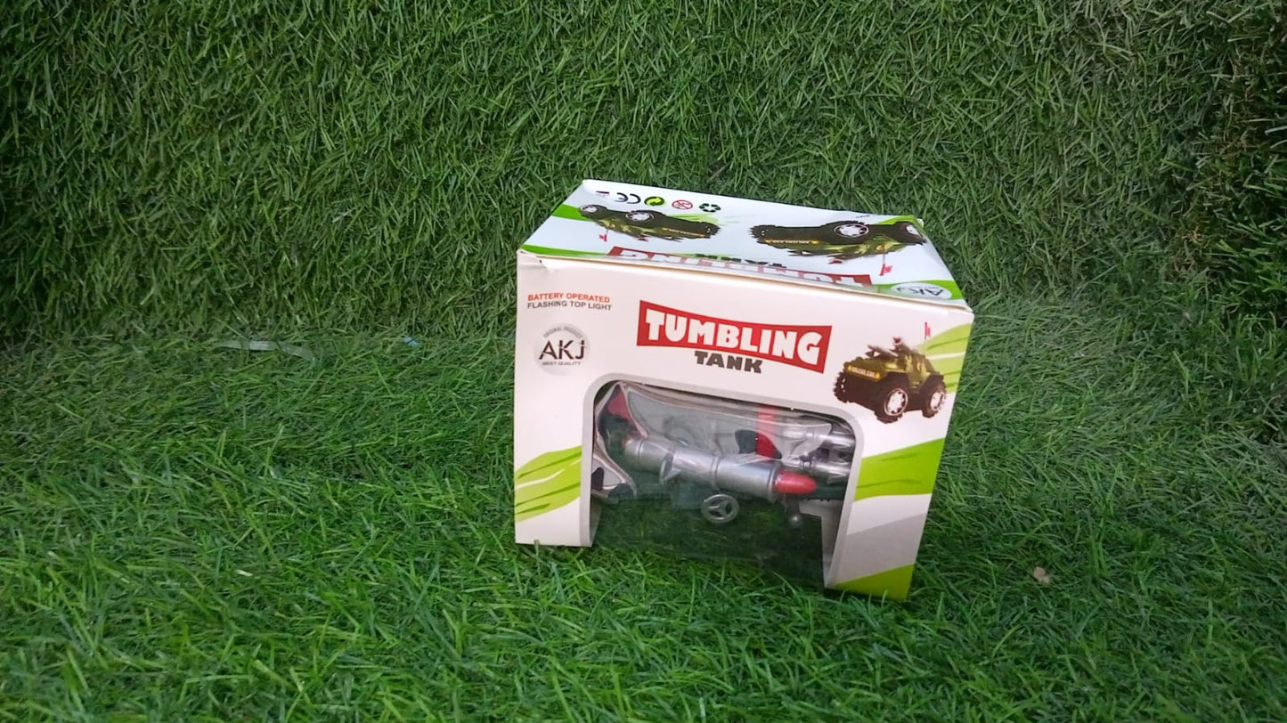 Children's Joy Tumbling Tank Toy Car - Discount Karo