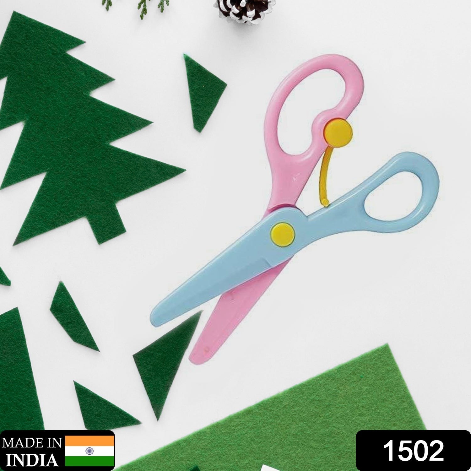 Plastic Safety Scissor, Pre-School Training Scissors. - Discount Karo