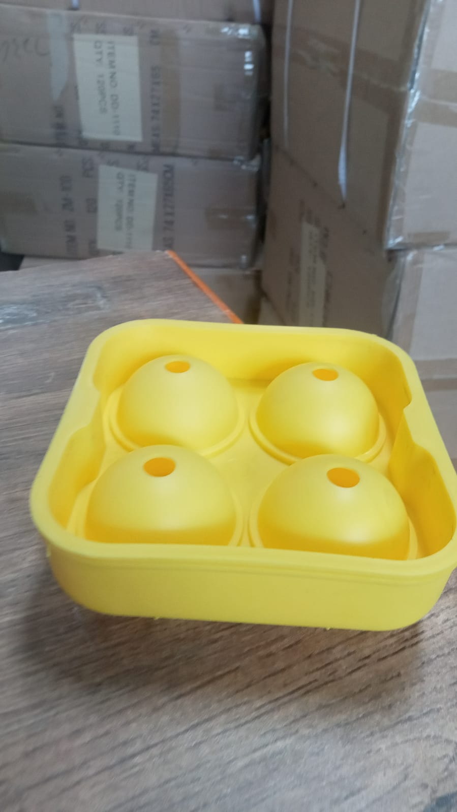 Ice Trays for Freezer Whiskey Ice Cube Plastic Ball Maker Mold Sphere Mould 4 Holes New Ice Balls Party Brick Round Tray Bar Tool ice for Whiskey - Discount Karo