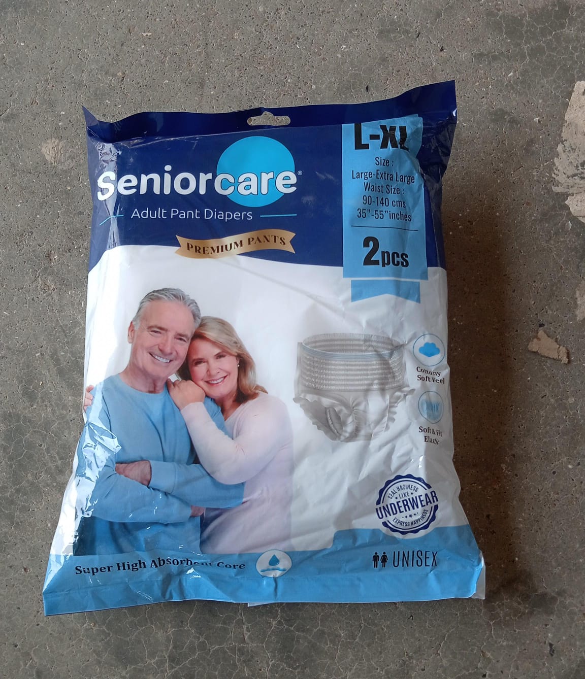 Senior Care Essentials: Large-XL Adult Diaper Pants (Waist 90-140cm) - Discount Karo