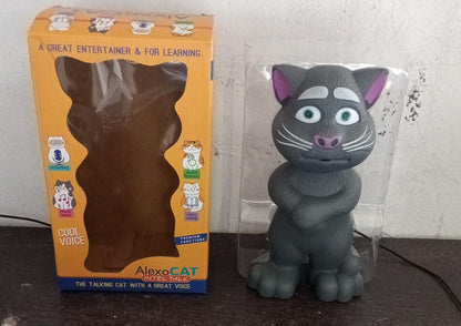 Talking, Mimicry, Touching Tom Cat Intelligent InterDraft Toy with Wonderful Voice for Kids, Children Playing and Home Decorate. - Discount Karo