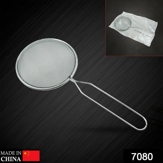 Mesh Strainer With Handle Stainless Steel Oil Strainer Ladle for Hot Pot Soup Home (1 Pc ) - Discount Karo