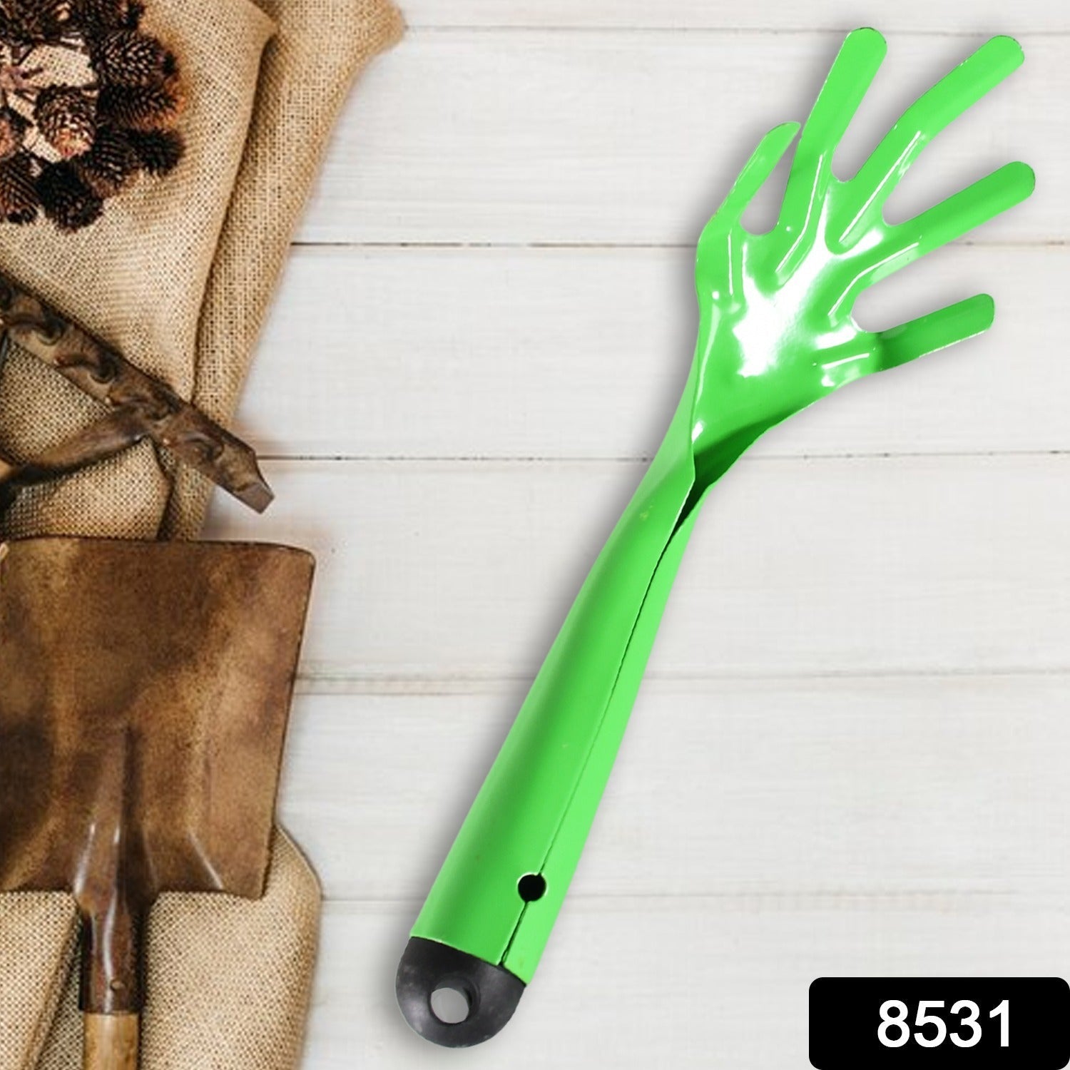 Heavy Duty Garden Tools, Gardening Metal Hand Cultivator Tools for Home Garden, Indoor and Outdoor Gardening for Plants, Agriculture, and Soil Tools (1 Pc)   - Discount Karo