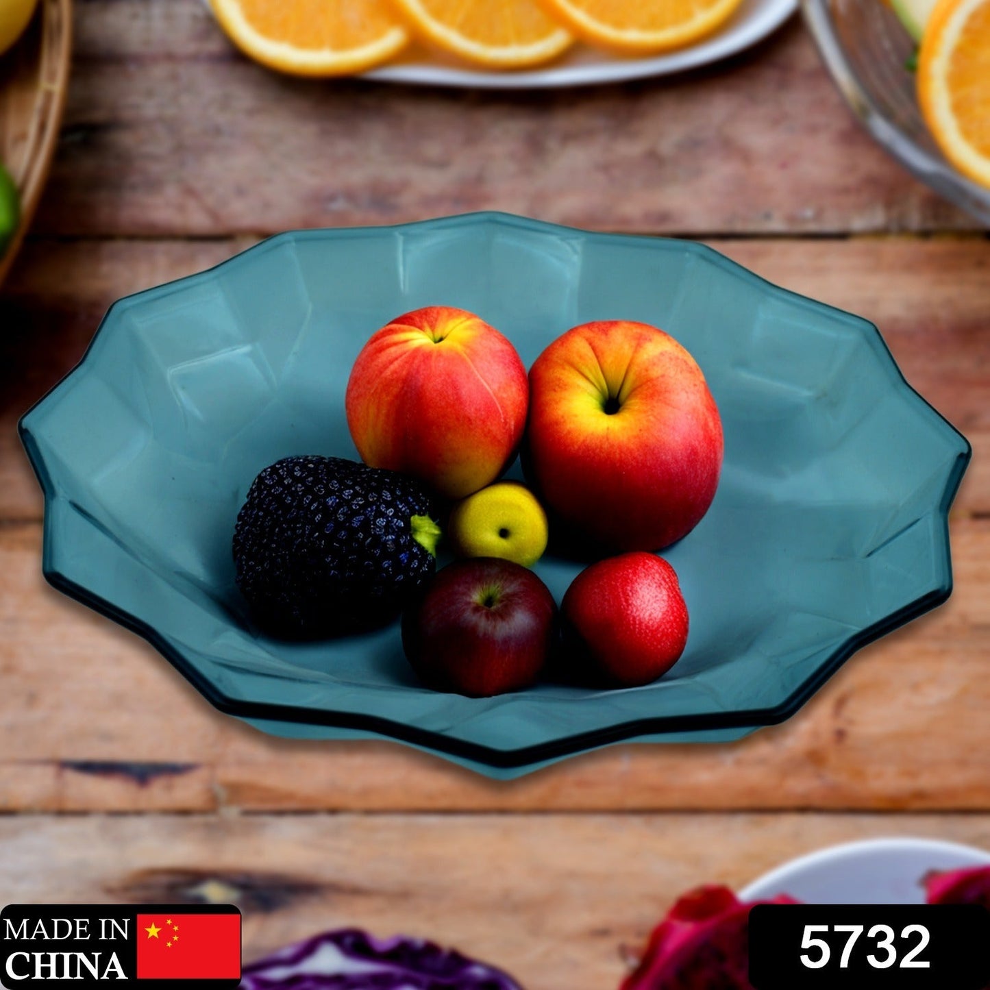 Flower Shape Plastic Dinner / Fruit Plate  / Tray / Snacks / Breakfast Plate friendly Plastic Plate for Kids Party Supplies Birthday Holiday Party Dinnerware Supplies (1 Pc) - Discount Karo