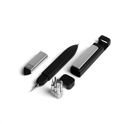 Pen-Shaped Phone Holder with Screwdriver Sets, Multi-Function Pen 4 in 1 Tech Tool Pen, Portable Phone Tools with Capacitive Stylus Ball Point Pen Mobile - Discount Karo