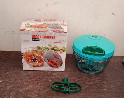 Effortless Chopping: Manual Food Chopper (Compact & Powerful) - Discount Karo