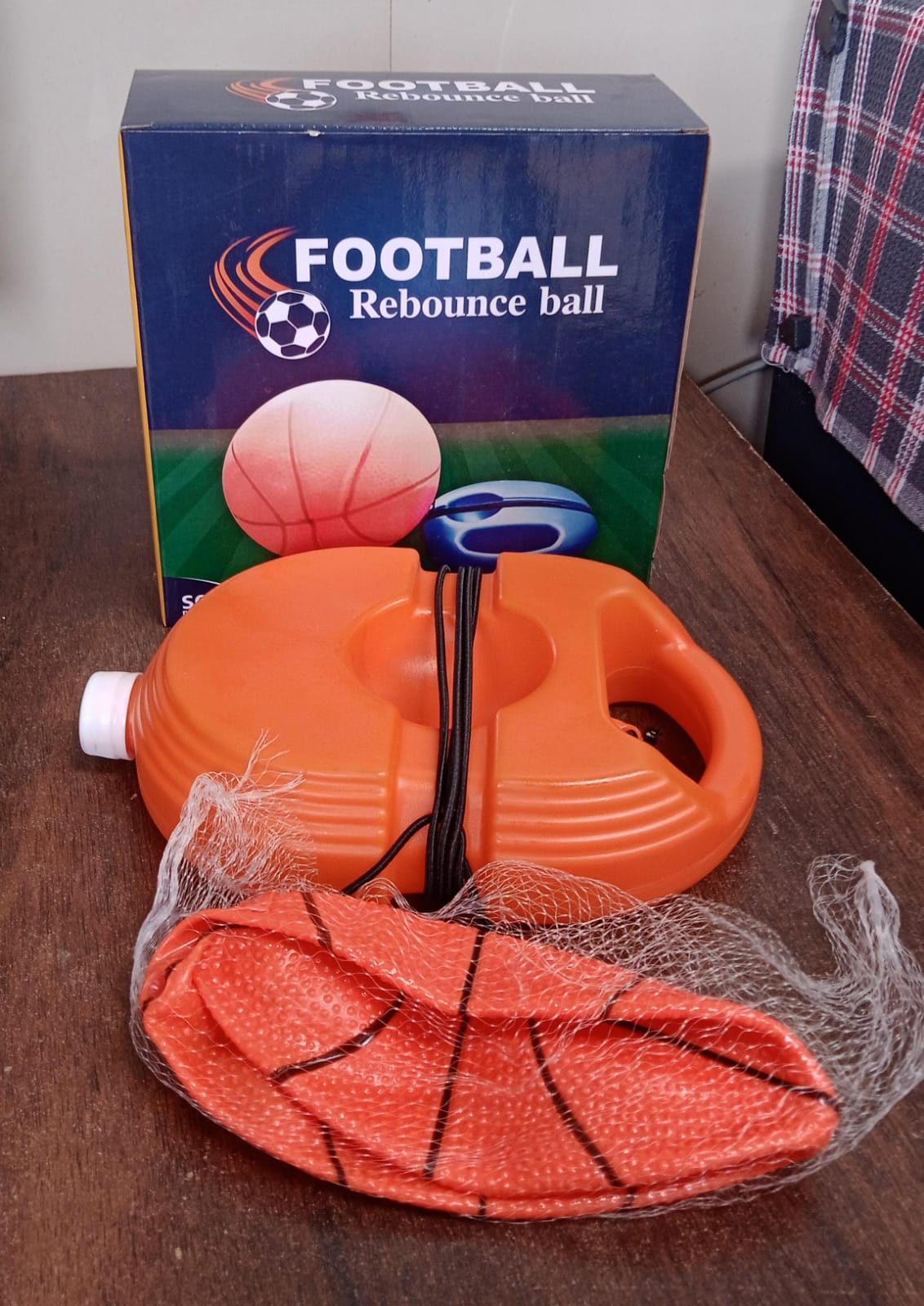 Football Rebound Ball with String (1 Set) - Discount Karo