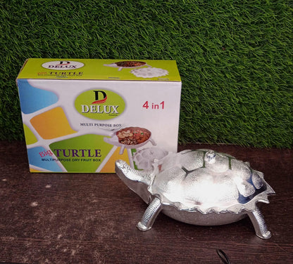 Multipurpose Tortoise Shape Dry Fruit /  Gift Box - Discount Karo