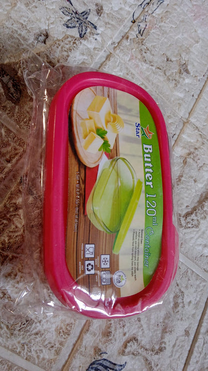 Butter Container, PP Butter Storage Box Easy to Take Portable Large Capacity for Kitchen for Home for Cheese for Butter (120 ML) - Discount Karo