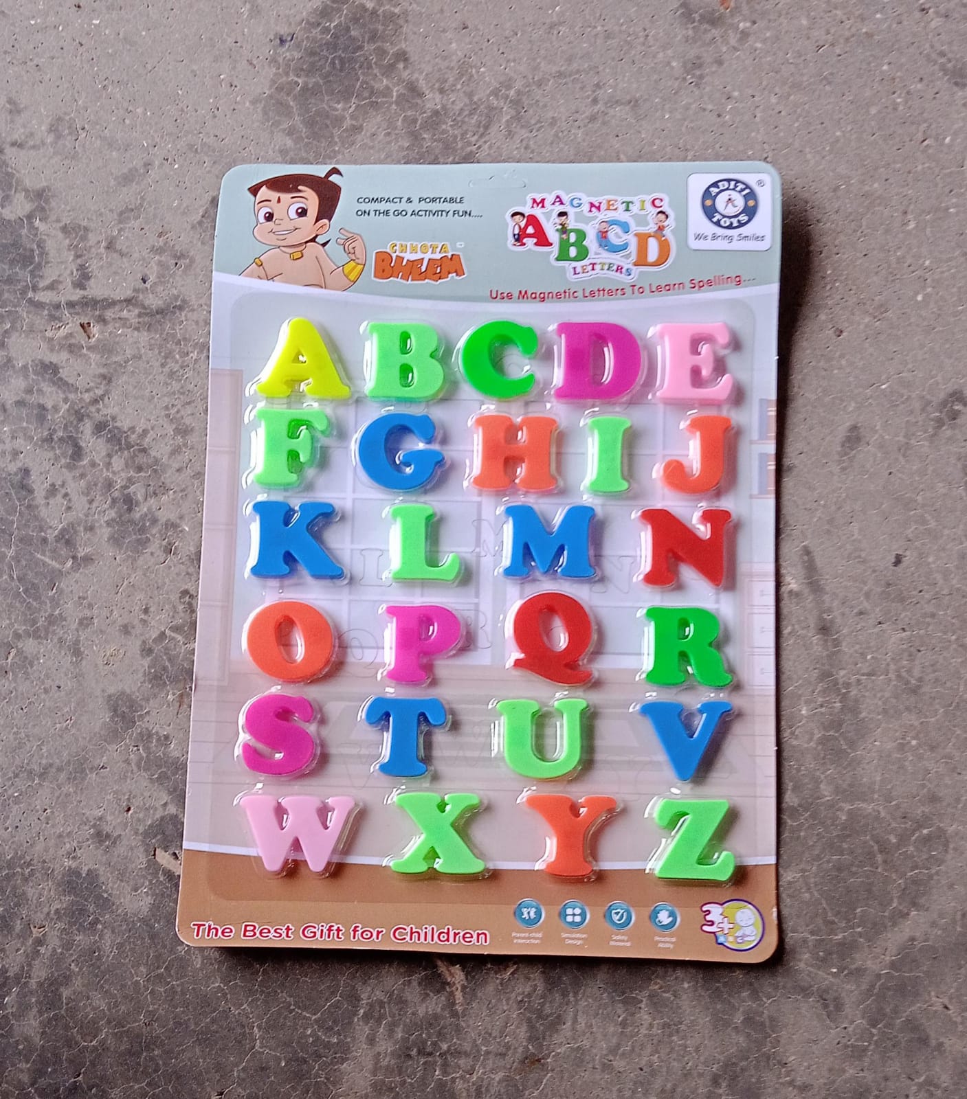 Magnetic Letters to Learn Spelling - Discount Karo