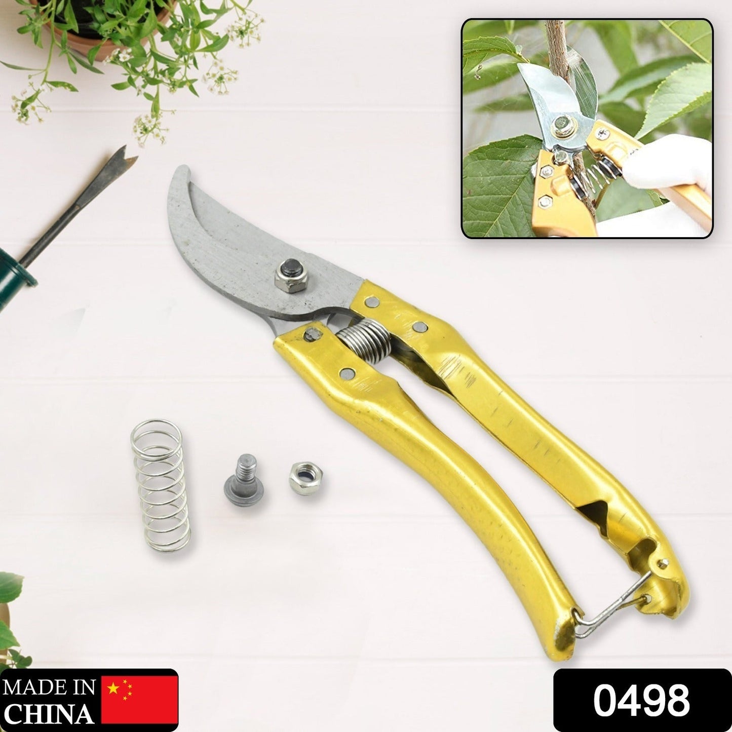 Gardening Tools - Garden Shears Pruners Scissor (1 Pc) - Discount Karo