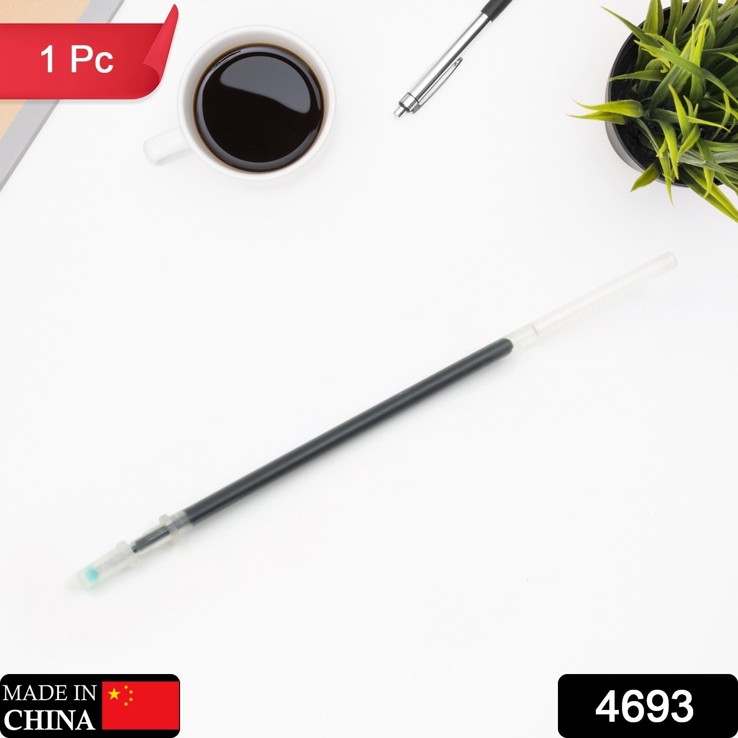 Black Pen Refill All Round Ball Pen Refill Smooth Writing Pen Refill all Pen Suitable (1 Pc) - Discount Karo